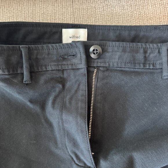 Aritzia Wilfred Charm Black Denim Maxi Skirt - Picture 5 of 5